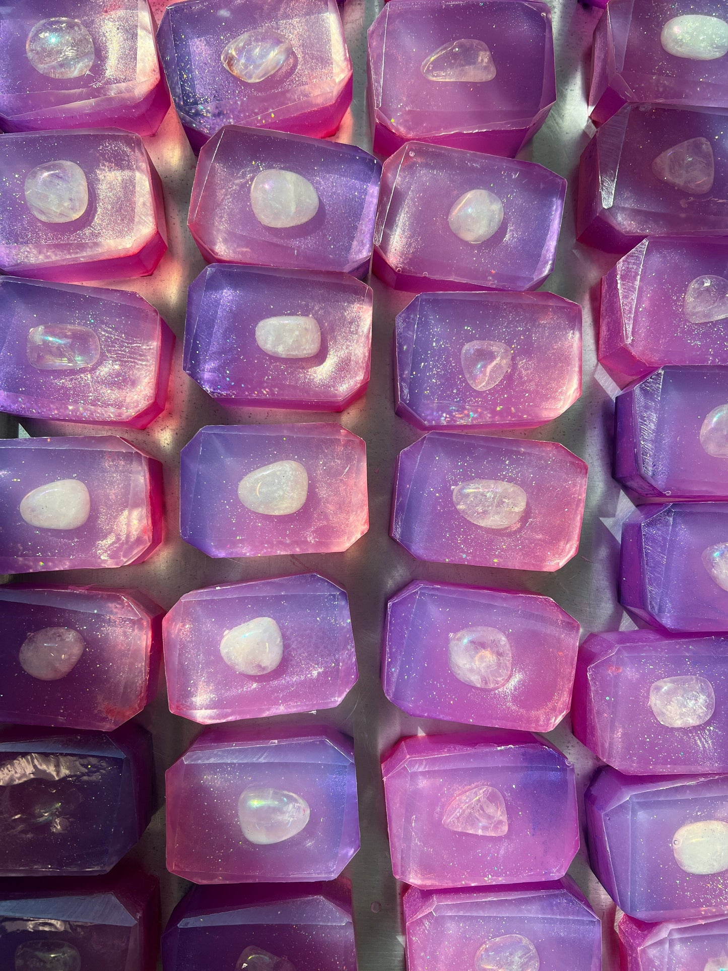 Inner Light Soap - Angel Aura Quartz Crystal Bar