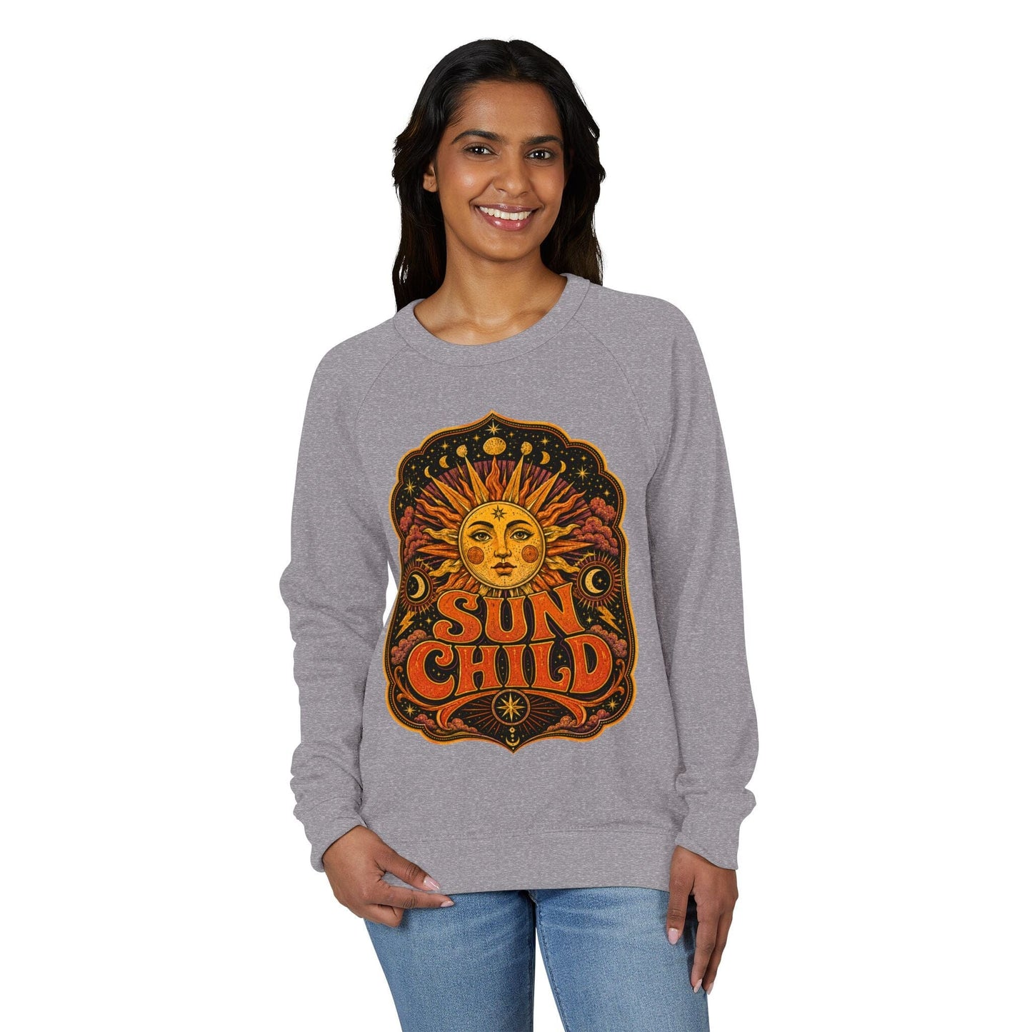 Sun Child Raglan Sweatshirt