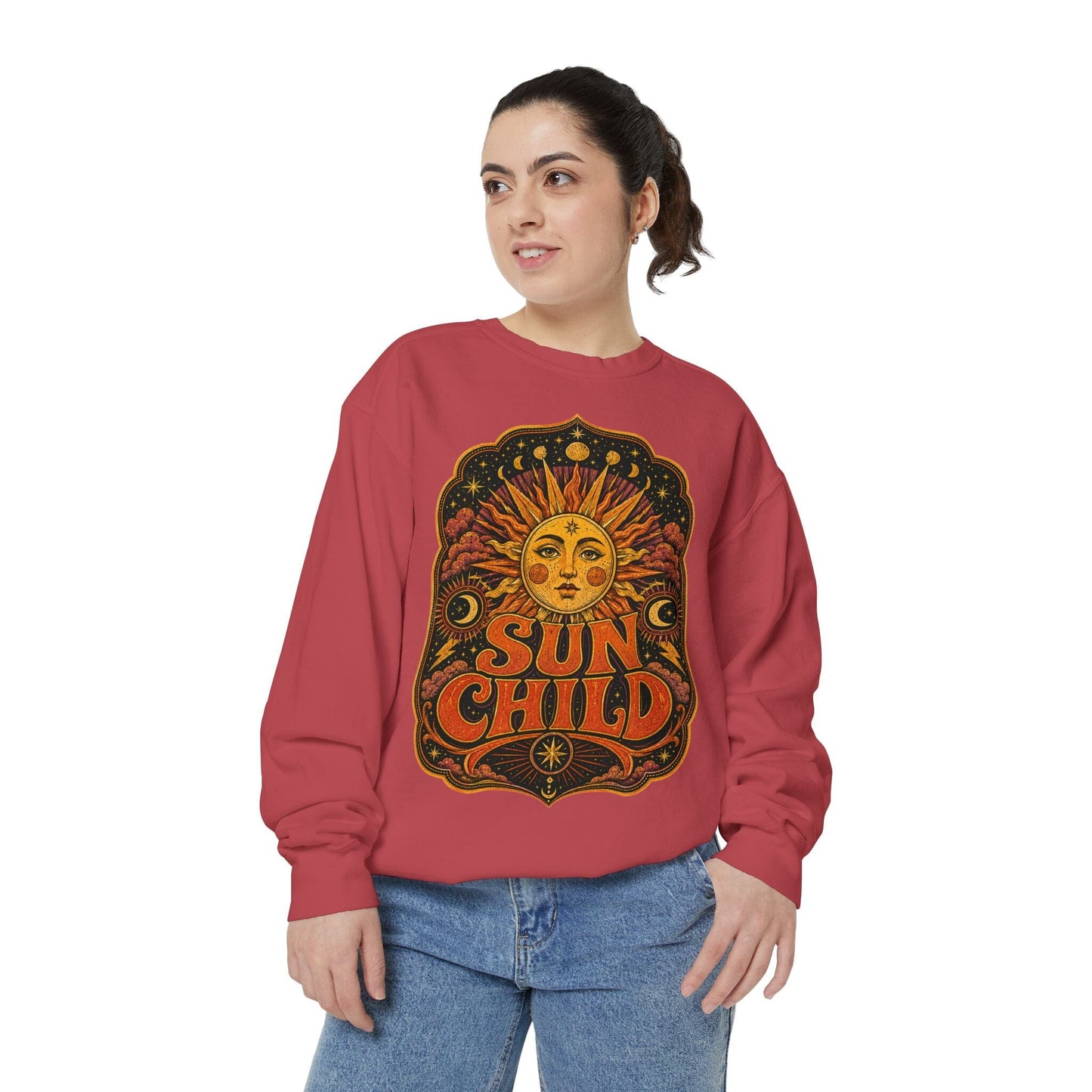 Sun Child Garment-Dyed Sweatshirt