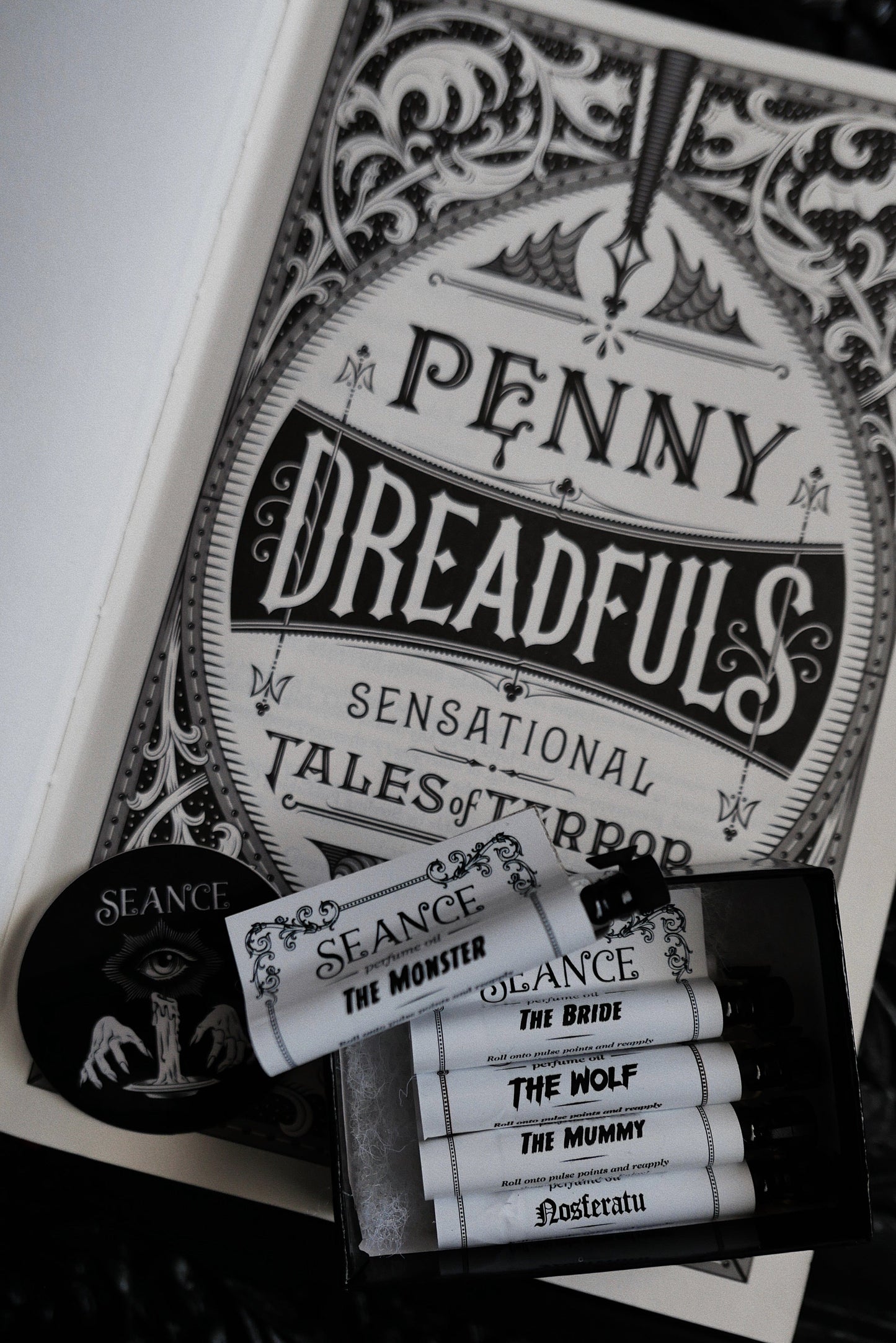 The Penny Dreadfuls Perfume Oil Sample Set | Monsters Collection