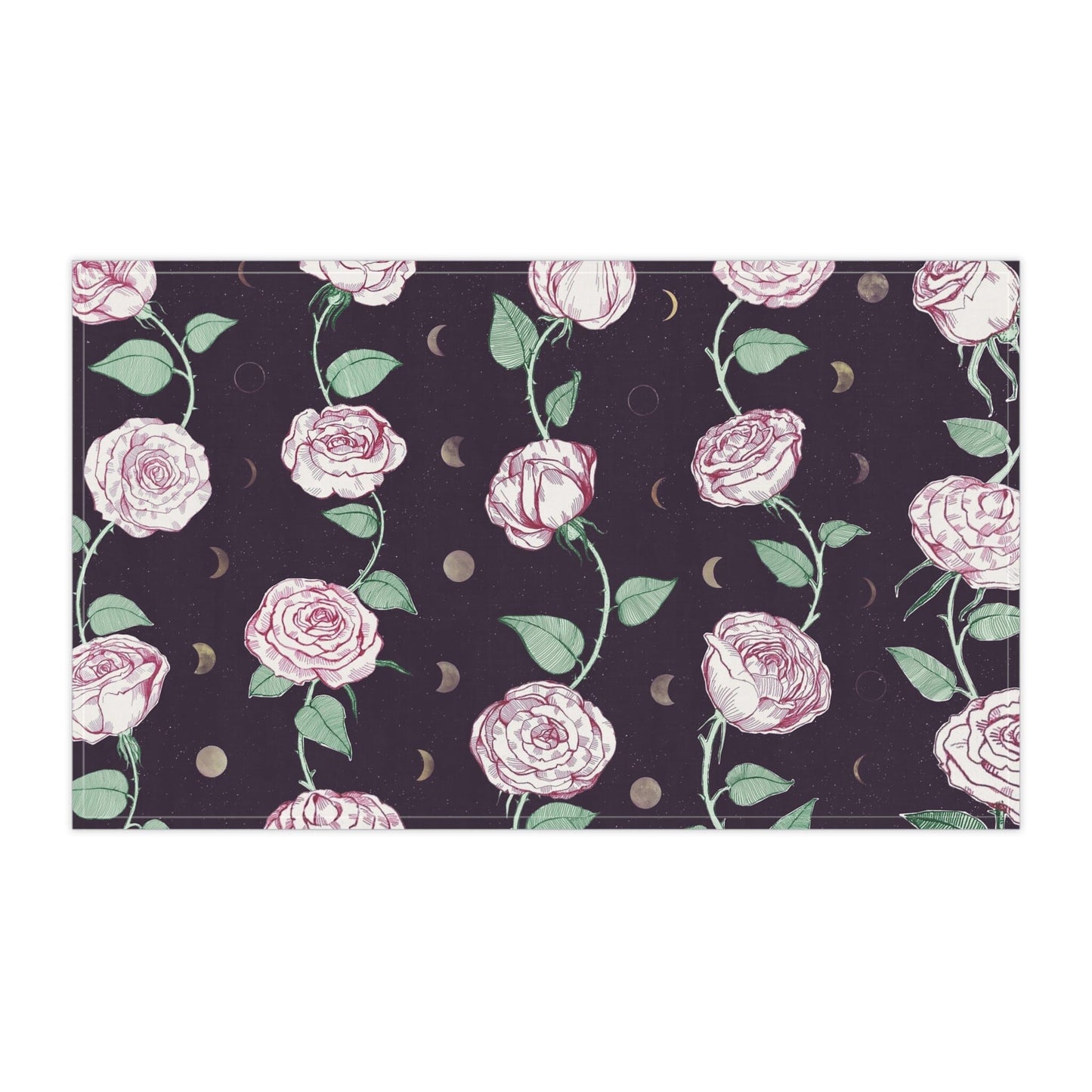 Moons & Roses Kitchen Towel