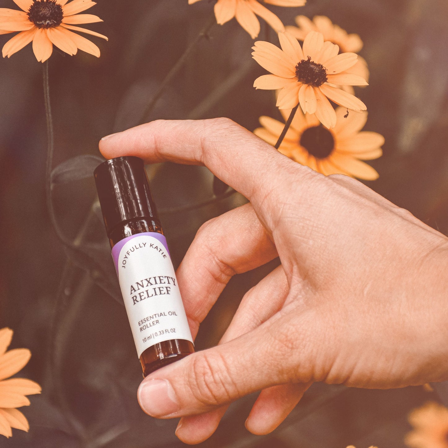 Anxiety Relief Essential Oil Roller | Calming Botanical Roll-On