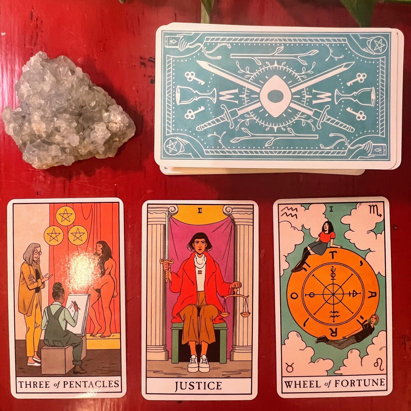 Modern Witch Tarot Deck by Lisa Sterle