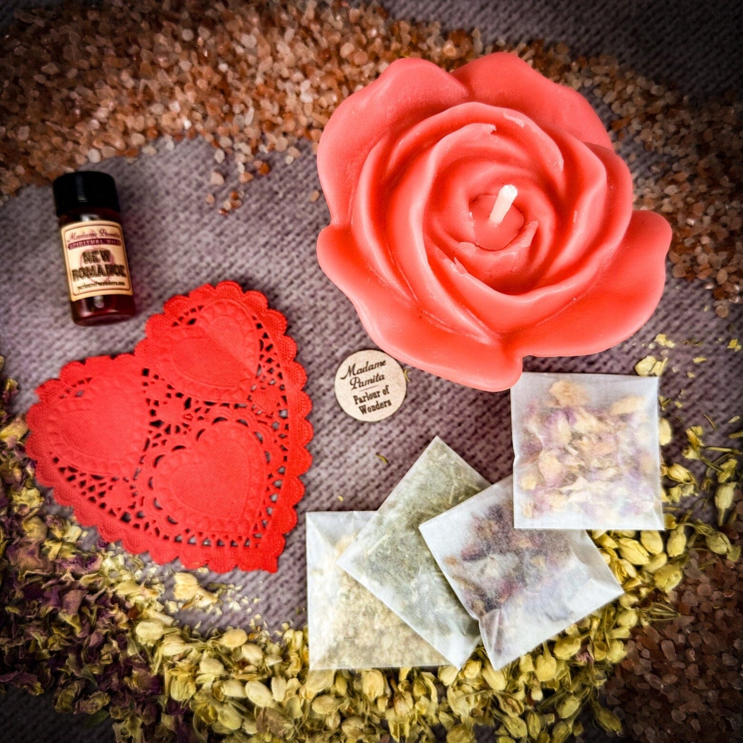 Rose Romance Candle Spell Kit – Love & Romance Magic