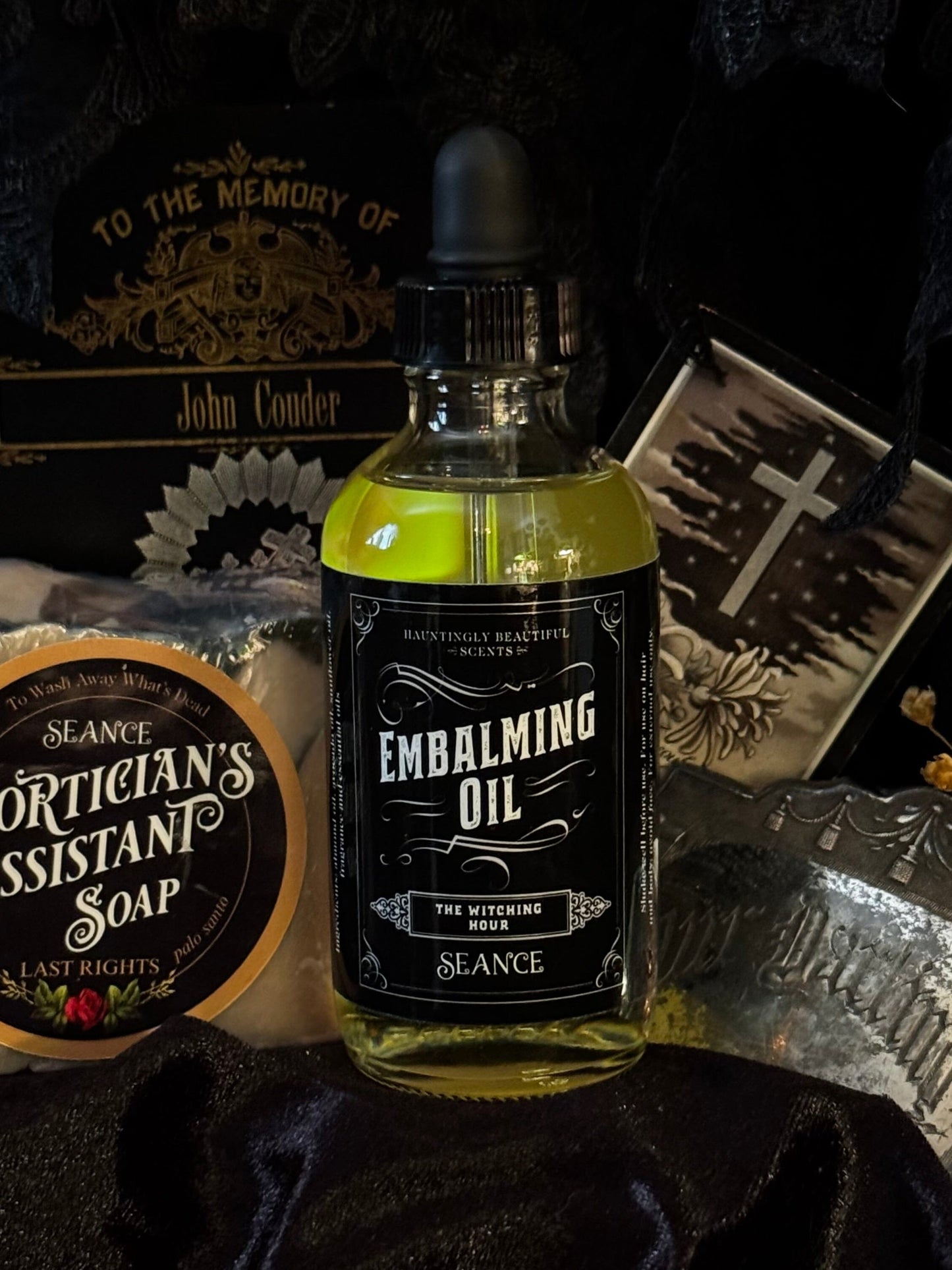 The Witching Hour Embalming Lotion Body Oil | Smoky Chocolate