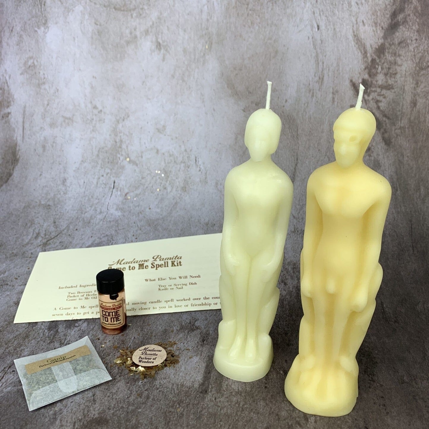 Come to Me Candle Spell Kit (Human/Male) – Attract Love & Passion