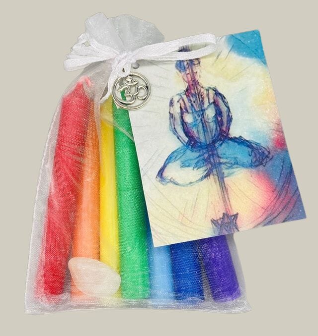 Chakra Candles Reiki Infused 7 Chakra Kit