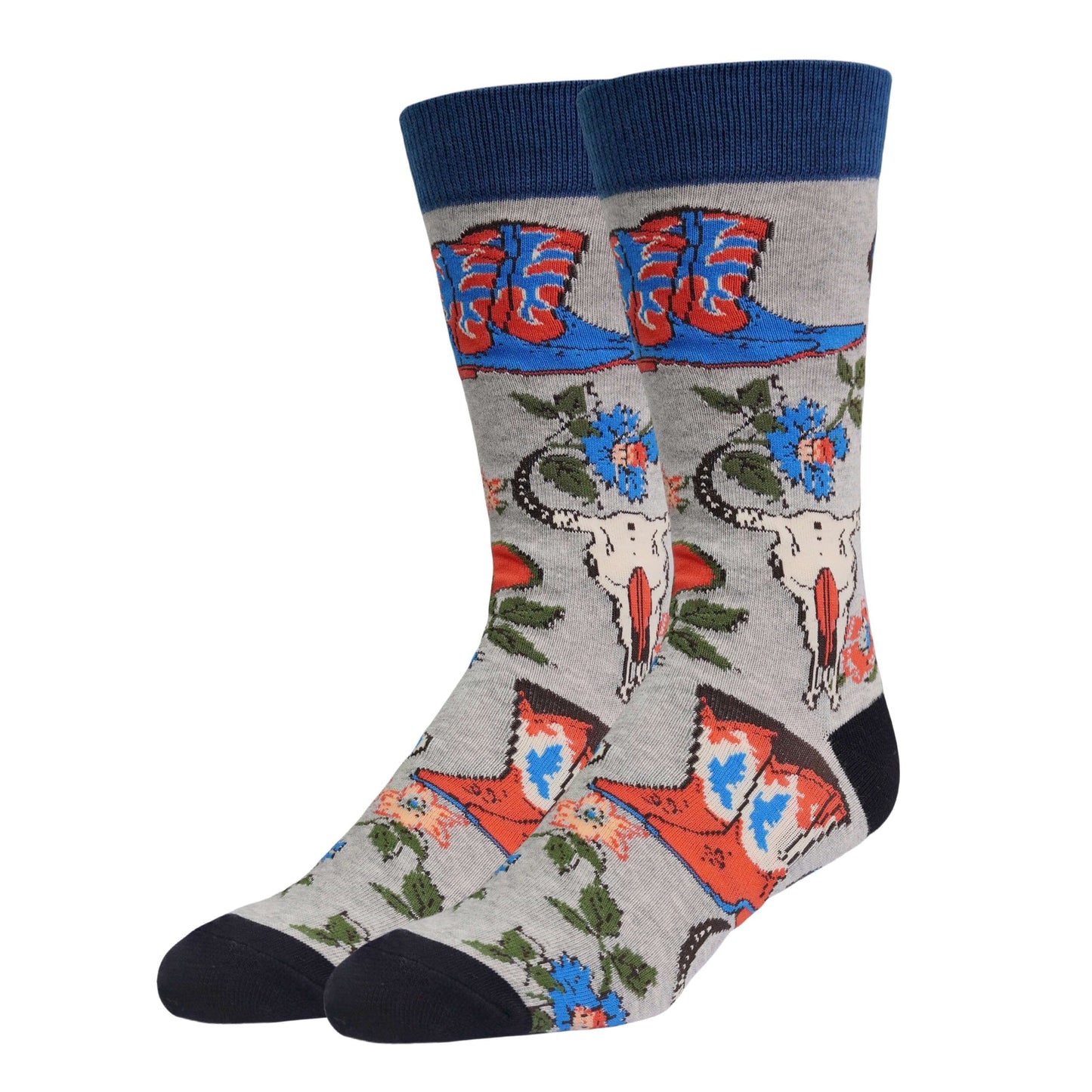Rio Grande Socks – Men’s Graphic Crew Socks