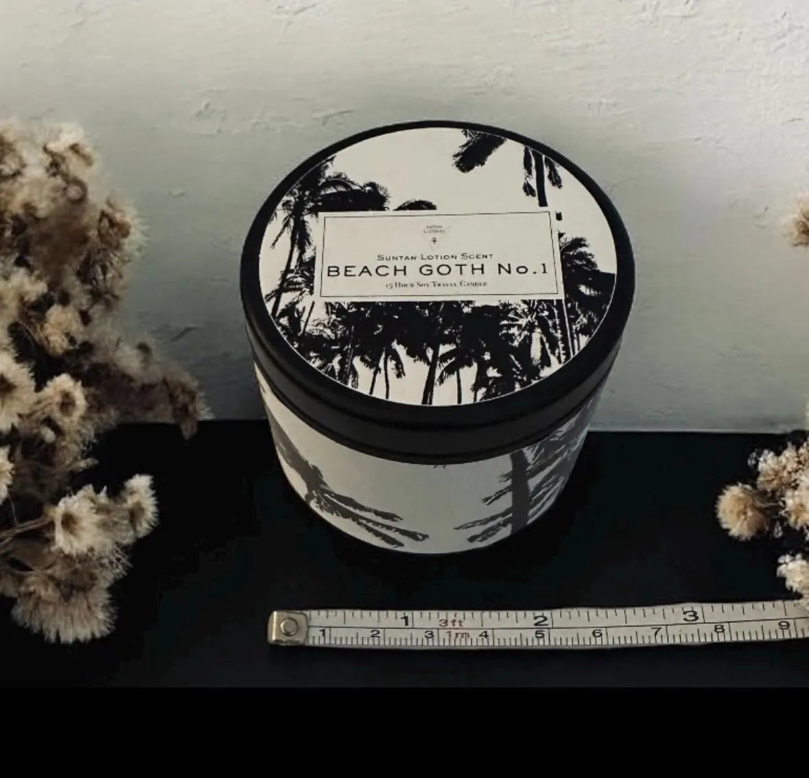 Black Sea Salt Soy Candle | Coastal Home Fragrance