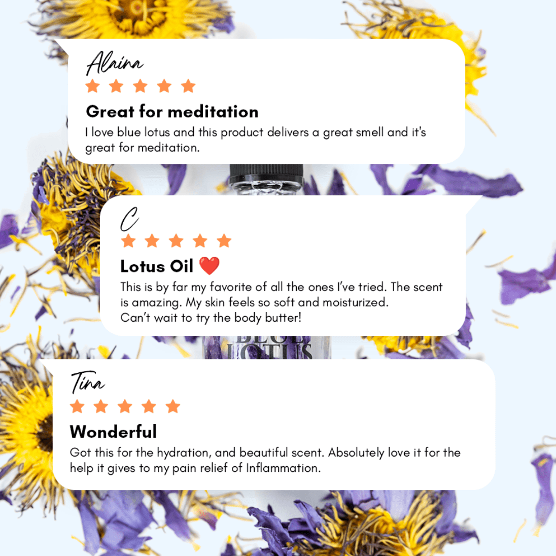 Blue Lotus Ritual Body Oil – Hair, Face, Nail & Body Elixir - Spirit Nest