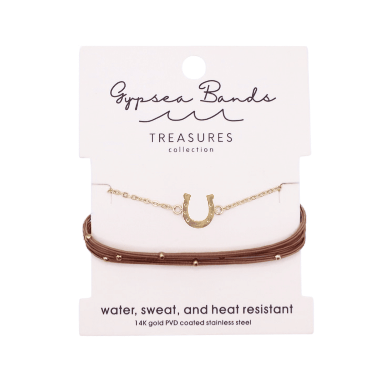 Horseshoe Charm Bracelet Set - Everlasting 14K Gold Finish & Stacking Duo - Spirit Nest