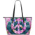 Peace n' Love - Big artificial leather bag.