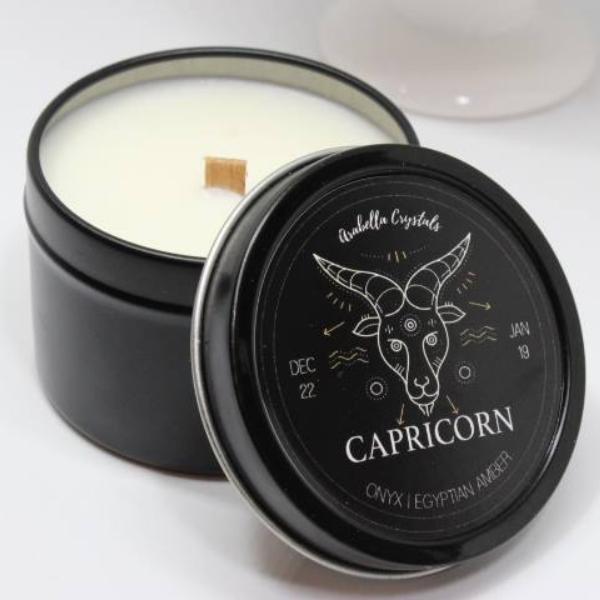 Capricorn Zodiac Candle - 4oz