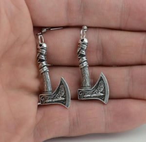 Vintage Viking Axe Earring