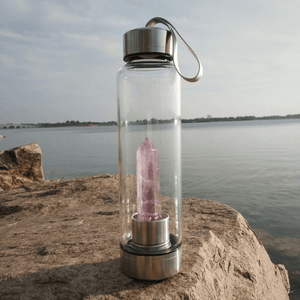 Healing Crystal Wands Water Bottle