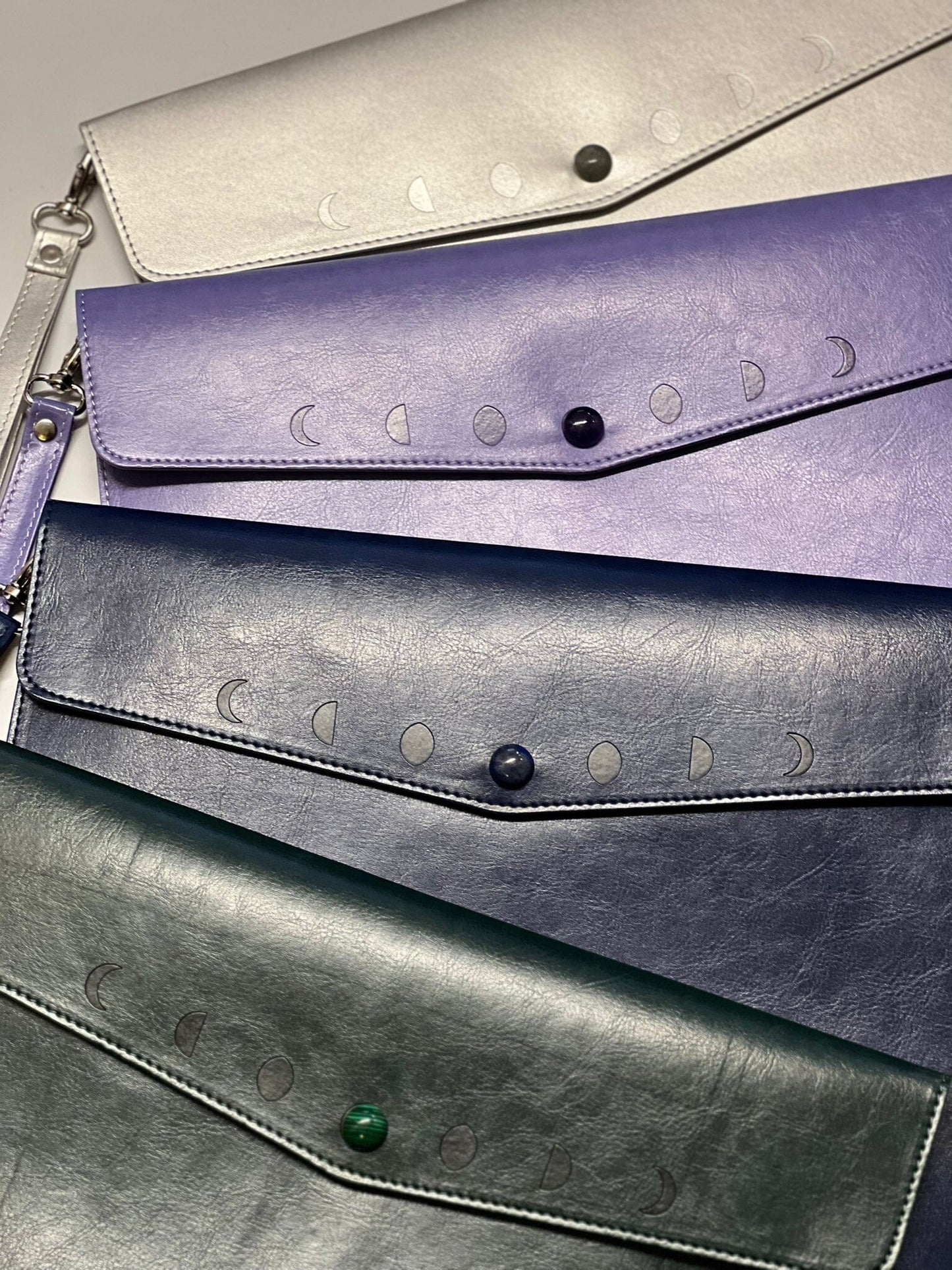 Moon Phases Clutch Purse