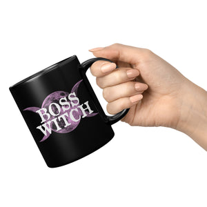 Boss Witch - 11oz Black Mug