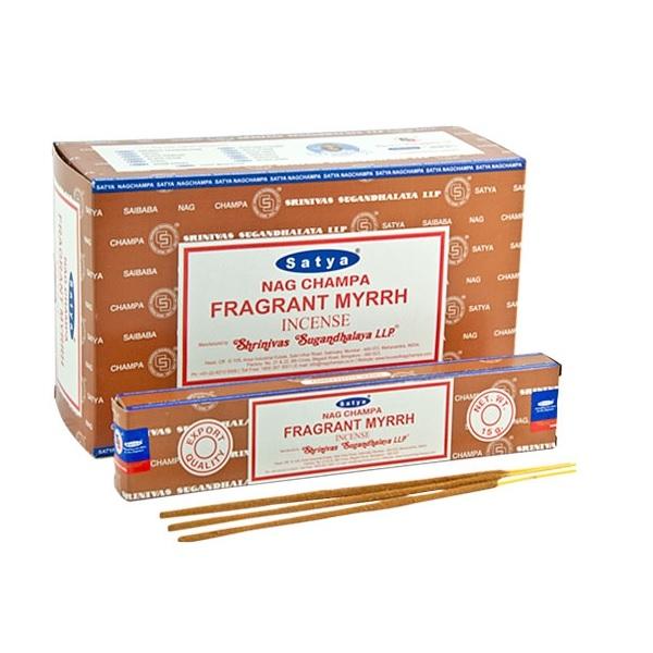 Satya Fragrant Myrrh Incense