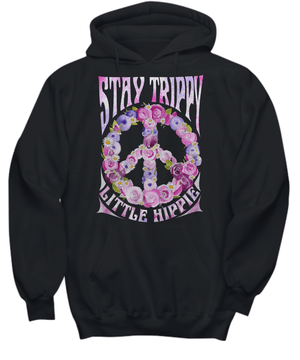 Stay trippy little hippie long sleeve