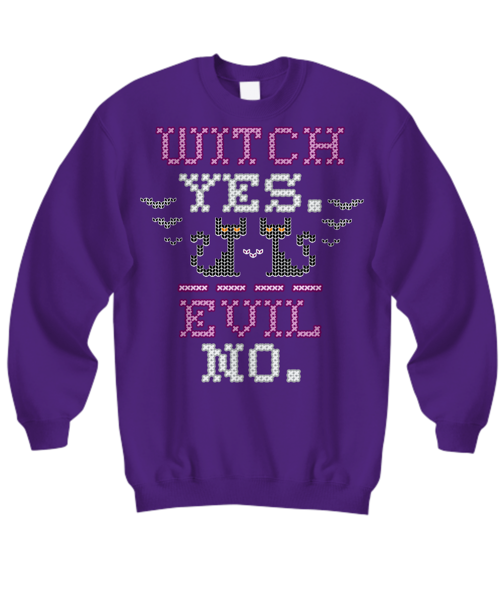 Witch? Yes. Evil? No. long sleeve