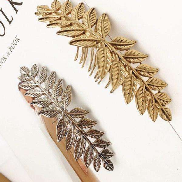 Vintage Style Leaf Branch Hair Comb