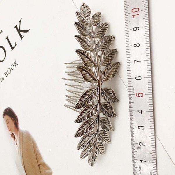 Vintage Style Leaf Branch Hair Comb