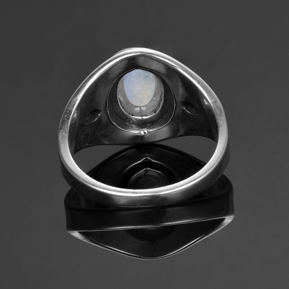 Vintage Rainbow Moonstone Ring