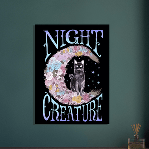 Night creature - Premium Matte Paper Poster