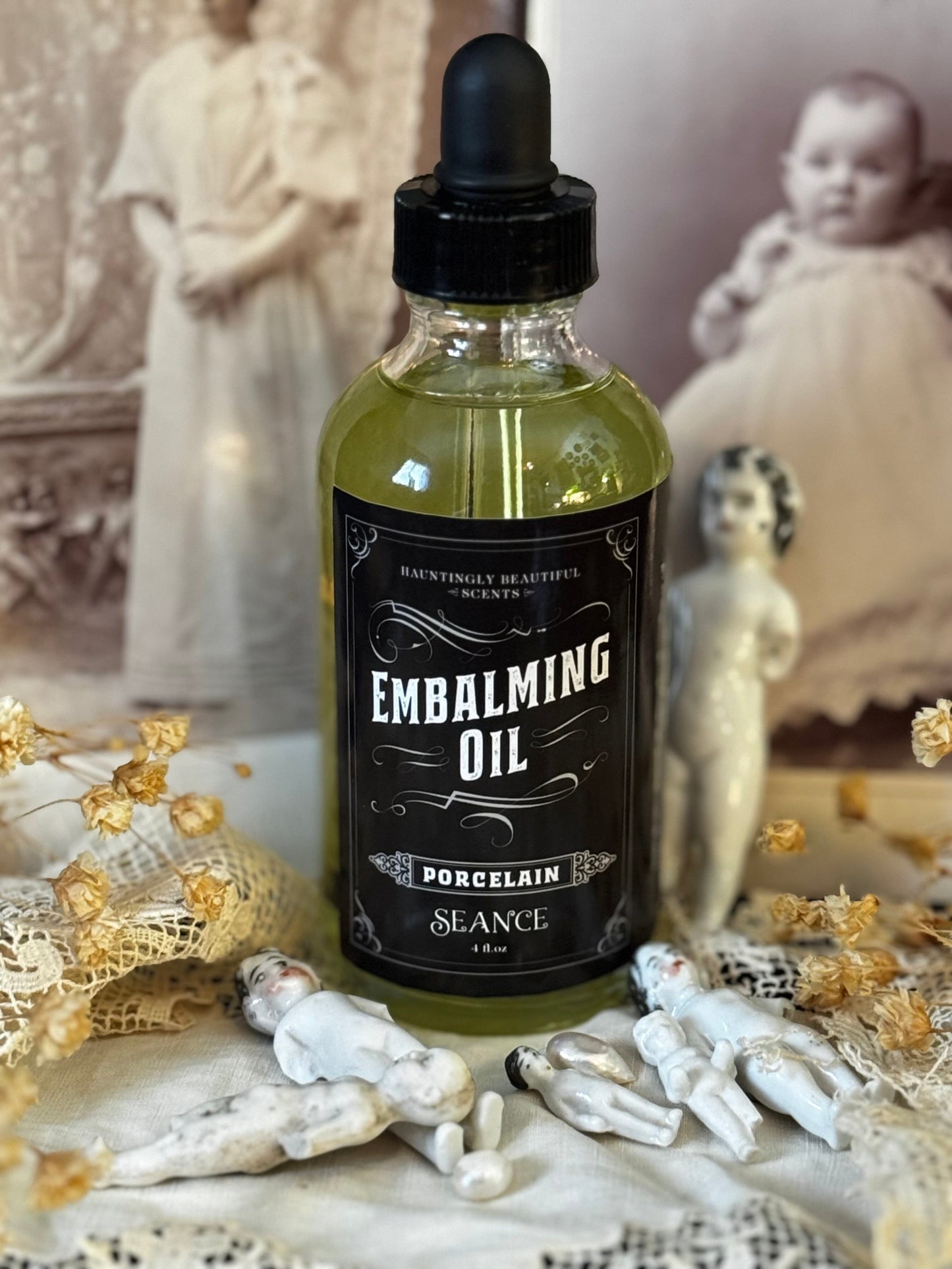 Porcelain Embalming Lotion Body Oil | Vanilla, Walnut & Floral