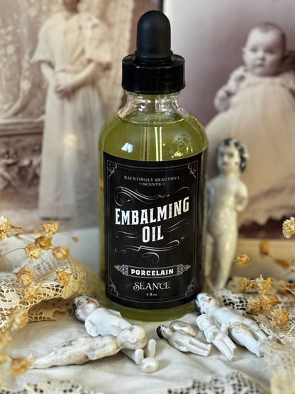 Porcelain Embalming Lotion Body Oil | Vanilla, Walnut & Floral