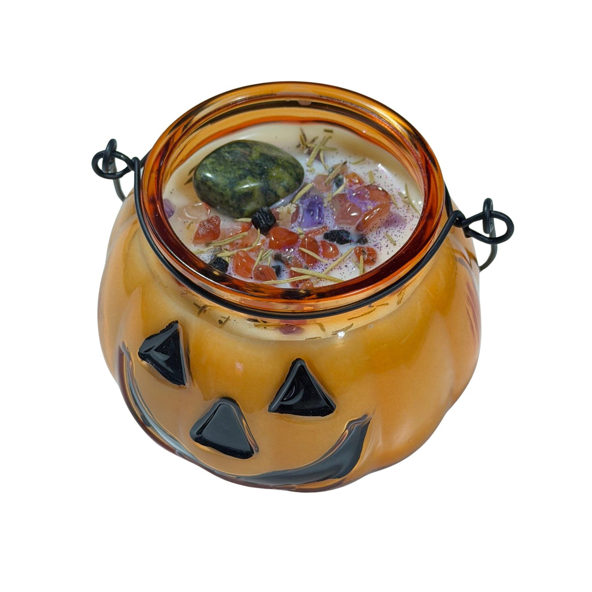 Jack-O-Lantern Halloween Candle