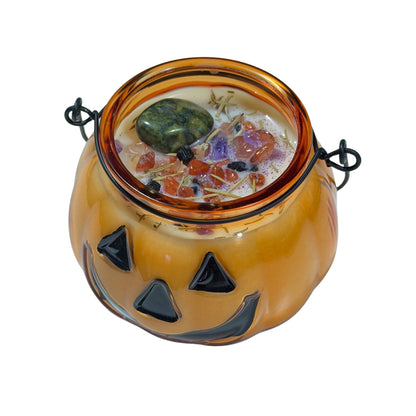 Jack-O-Lantern Halloween Candle