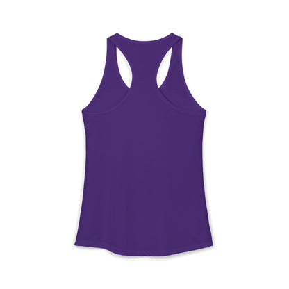 Aquarius Zodiac Women's Racerback Tank – Ornate Water Bearer Artwork