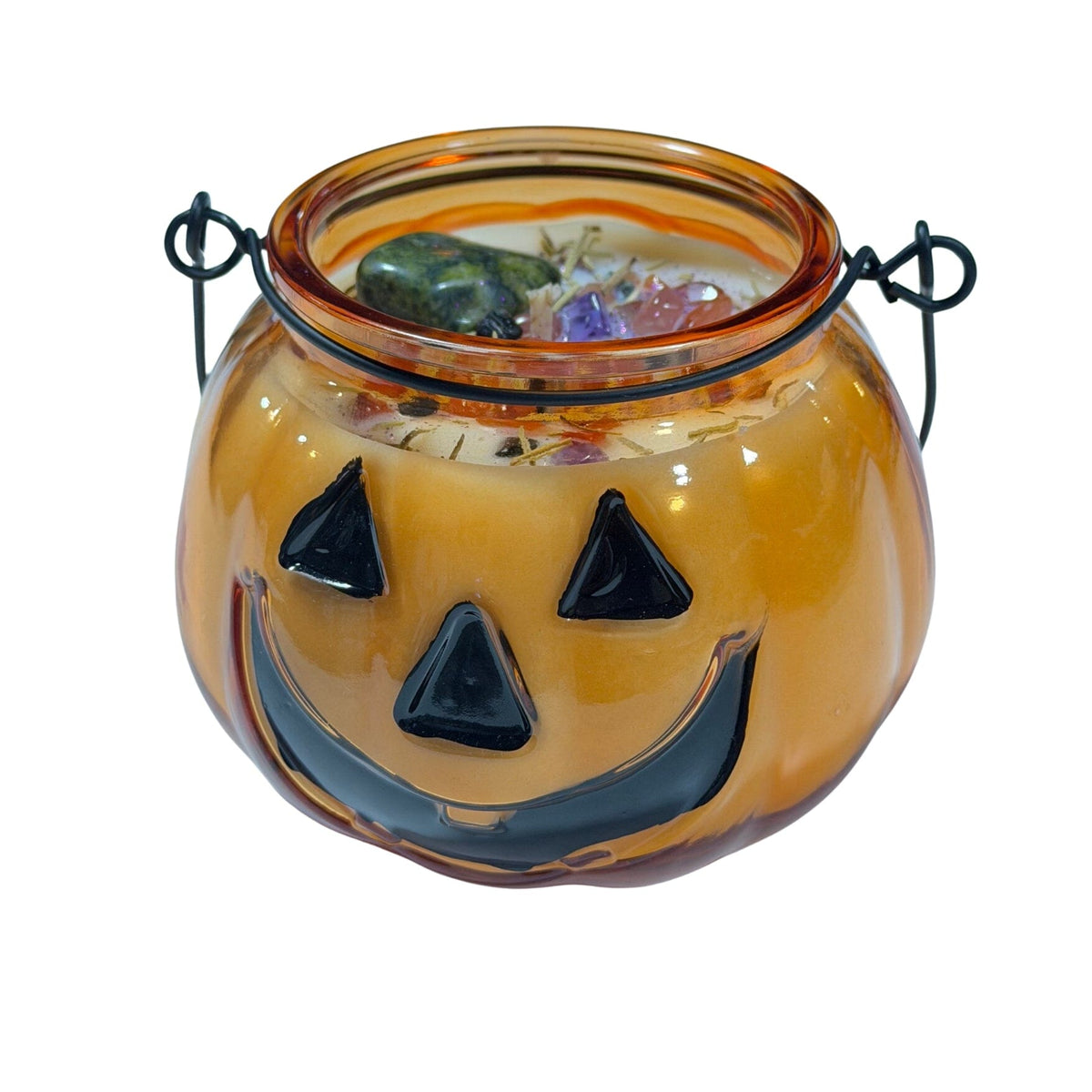Jack-O-Lantern Halloween Candle