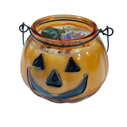 Jack-O-Lantern Halloween Candle