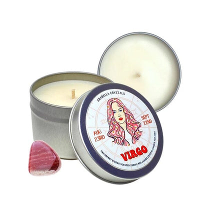 Virgo Zodiac Candle - 4oz