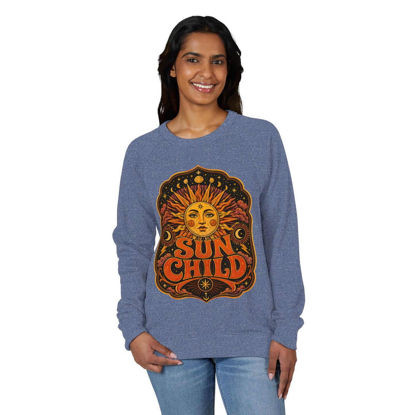 Sun Child Raglan Sweatshirt