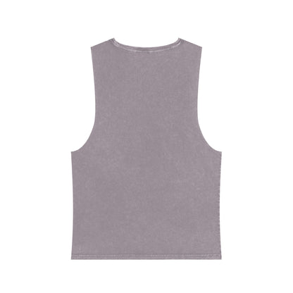 Sagittarius Zodiac Stonewash Tank Top – Cosmic Archer Artwork