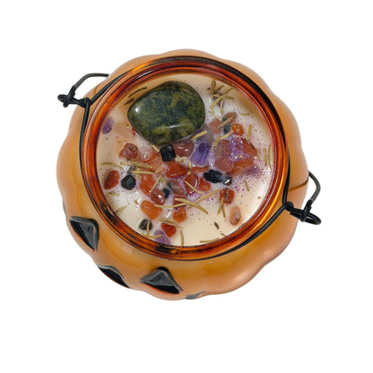 Jack-O-Lantern Halloween Candle