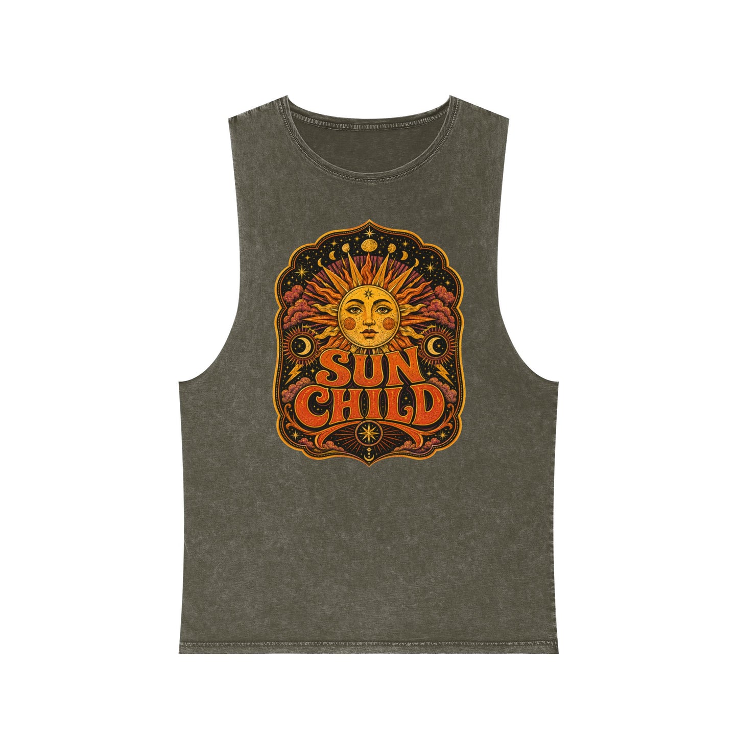 Sun Child Stonewash Tank Top