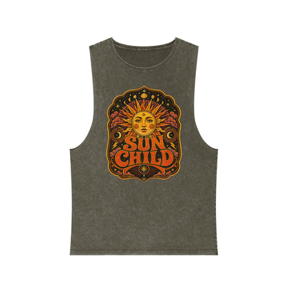 Sun Child Stonewash Tank Top