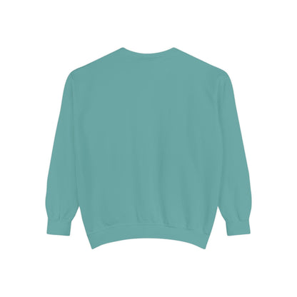 Cancer Zodiac Garment-Dyed Sweatshirt – Mystic Crab Artwork