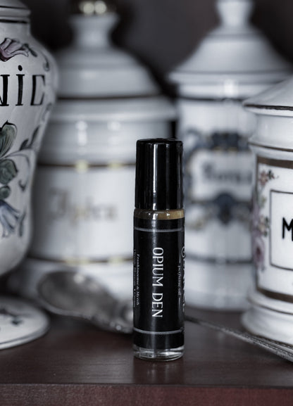 Opium Den Perfume Oil Roller | Frankincense & Orange Blossom