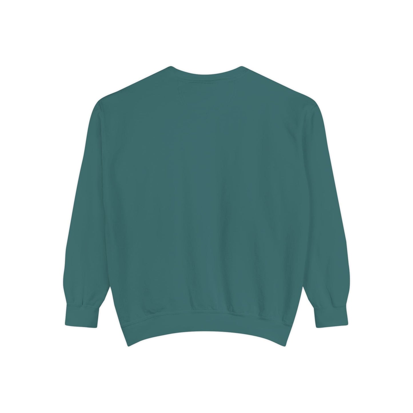 Gemini Zodiac Garment-Dyed Sweatshirt – Mystic Twins Artwork