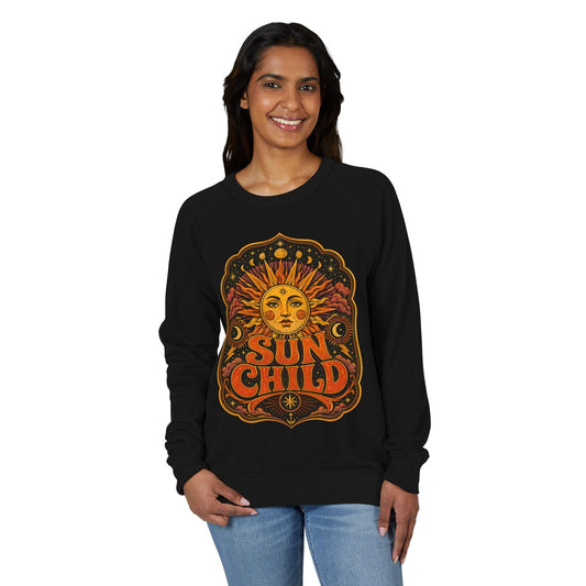 Sun Child Raglan Sweatshirt