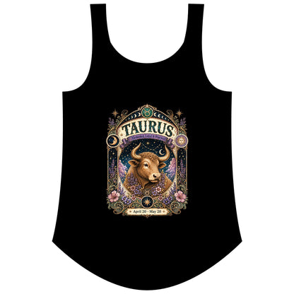 Taurus Zodiac Women's Festival Tank Top – Vintage Bull Astrology Tank