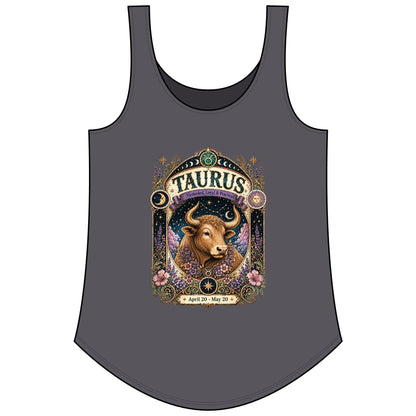 Taurus Zodiac Women's Festival Tank Top – Vintage Bull Astrology Tank