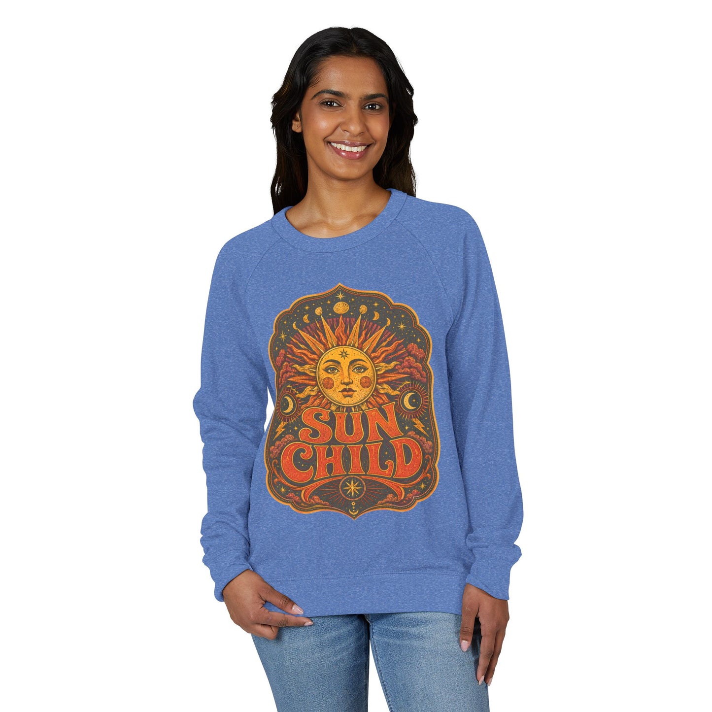 Sun Child Raglan Sweatshirt