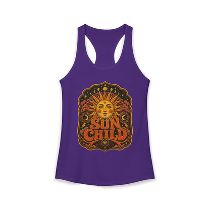 Sun Child Women's Racerback Tank