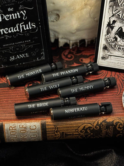 The Penny Dreadfuls Perfume Oil Sample Set | Monsters Collection